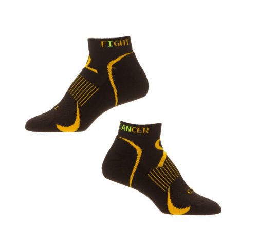 CSI Fight Cancer No Show Socks - Image 5