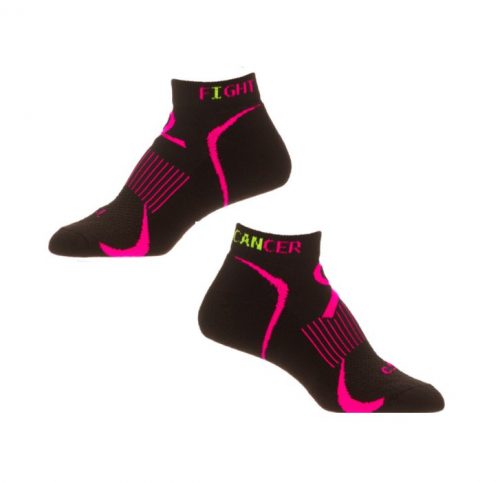 CSI Fight Cancer No Show Socks - Image 4