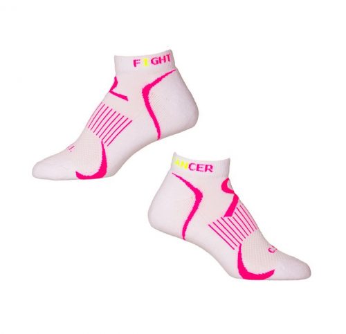 CSI Fight Cancer No Show Socks