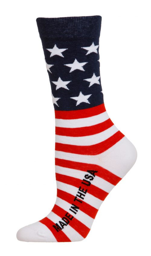 American Flag Dress Socks Made in the USA - Custom Socks Ink